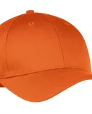 Port & Company CP80 Six-Panel Twill Cap Orange