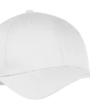 Port & Company CP80 Six-Panel Twill Cap White