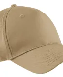 Port & Company CP86 Five-Panel Twill Cap Khaki