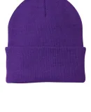 Port & Company CP90 Knit Beanie Athletic Prple