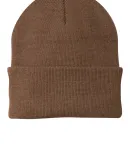 Port & Company CP90 Knit Beanie Brown