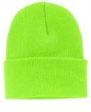 Port & Company CP90 Knit Beanie Neon Green