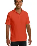 Port & Company KP150 Ring Spun Pique Polo  Orange