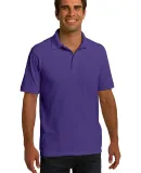 Port & Company KP150 Ring Spun Pique Polo  Purple