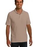 Port & Company KP150 Ring Spun Pique Polo  Sand