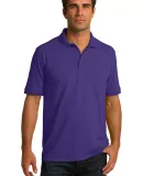 Port & Company KP55 Jersey Knit Polo Purple