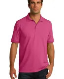 Port & Company KP55 Jersey Knit Polo Sangria