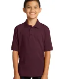 Port & Company KP55Y Youth 5.5-Ounce Jersey Knit P Athletic Marn