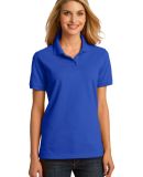 Port & Company LKP150 Ladies Cotton Pique Polo Royal