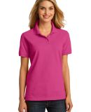 Port & Company LKP150 Ladies Cotton Pique Polo Sangria