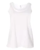 LAT 3821 Curvy Collection Women's Tank WHITE