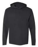 Comfort Colors 4900 Garment Dyed Hooded Long Sleev Black