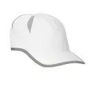 BA514 Big Accessories Performance Cap WHITE