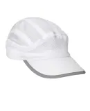 BA503 Big Accessories Mesh Runner Cap WHITE