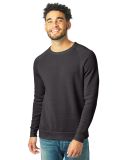 Alternative Apparel AA9575 Unisex Crew Neck Fleece in Eco true black