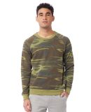 Alternative Apparel AA9575 Unisex Crew Neck Fleece in Camo