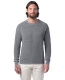 Alternative Apparel AA9575 Unisex Crew Neck Fleece in Eco grey