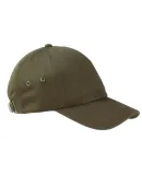 BA529 Big Accessories Washed Baseball Cap in Olive