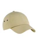 BA529 Big Accessories Washed Baseball Cap in Stone