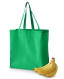 BE055 BAGedge 6 oz. Canvas Grocery Tote KELLY GREEN