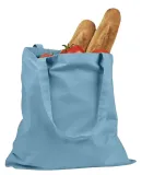 BE007 BAGedge 6 oz. Canvas Promo Tote SKY BLUE