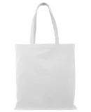 BE007 BAGedge 6 oz. Canvas Promo Tote WHITE