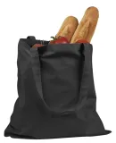 BE007 BAGedge 6 oz. Canvas Promo Tote BLACK