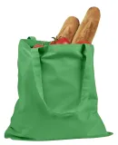 BE007 BAGedge 6 oz. Canvas Promo Tote KELLY GREEN