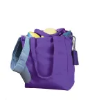 BE008 BAGedge 12 oz. Canvas Book Tote in Purple