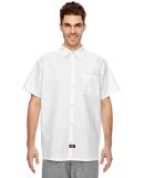 DC125 Dickies 4.25 oz. Cook Shirt White