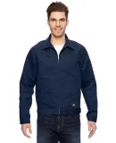 LJ539 Dickies 10 oz. Industrial Duck Jacket NAVY