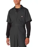 33999 Dickies 5 oz. Short Sleeve Coverall BLACK _L