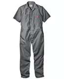 33999 Dickies 5 oz. Short Sleeve Coverall GRAY _ 3XL