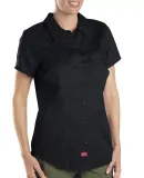 FS574 Dickies 5.25 oz. Ladies' Twill Shirt BLACK