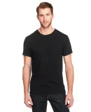 102A Threadfast Apparel Unisex Triblend Short-Slee SOLID BLK TRBLND