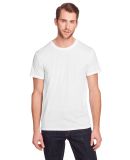 102A Threadfast Apparel Unisex Triblend Short-Slee in Solid white triblend
