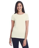 202A Threadfast Apparel Ladies' Triblend Short-Sle CREAM TRIBLEND