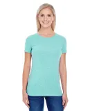 202A Threadfast Apparel Ladies' Triblend Short-Sle MINT TRIBLEND