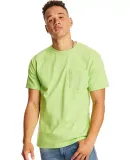 5590 Hanes® Pocket Tagless 6.1 T-shirt - 5590  in Lime