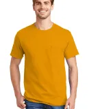 5590 Hanes® Pocket Tagless 6.1 T-shirt - 5590  in Gold