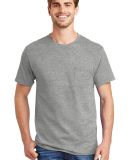 5590 Hanes® Pocket Tagless 6.1 T-shirt - 5590  in Light steel