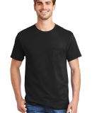 5590 Hanes Pocket 6.1 T-shirt - 5590  in Black