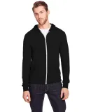 302Z Threadfast Apparel Unisex Triblend Full-Zip L SOLID BLK TRBLND