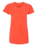 C3333 Comfort Colors Ladies' 5.4 oz. Ringspun Garm Neon Red Orange