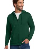 Hanes P180 PrintPro XP Full Zip Hooded Sweatshirt  in Deep forest