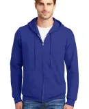 P180 Hanes® PrintPro®XP™ Full Zip Hooded Sweat Deep Royal