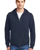 P180 Hanes® PrintPro®XP™ Full Zip Hooded Sweat Navy