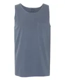 Comfort Colors Tank Top with Pocket 9330  Blue Jean