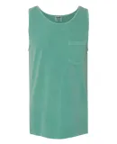 Comfort Colors Tank Top with Pocket 9330  Seafoam