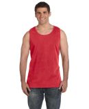 C9360 Comfort Colors Ringspun Garment-Dyed Tank in Red